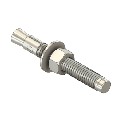 MODULAR SOLUTIONS ZINC PLATED PART&lt;br&gt;3/8&quot;X3&quot; WEDGE ANCHOR